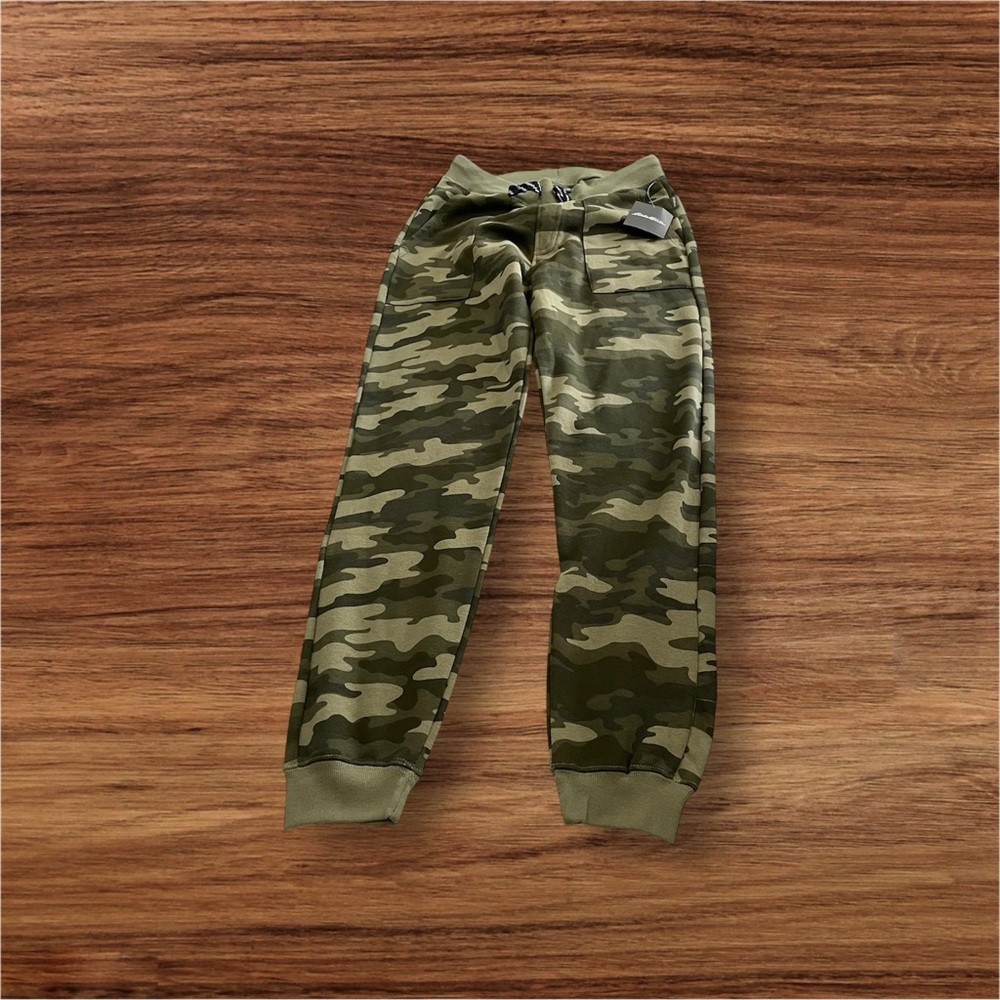 Eddie Bauer Kids Camo Joggers - Olive Green